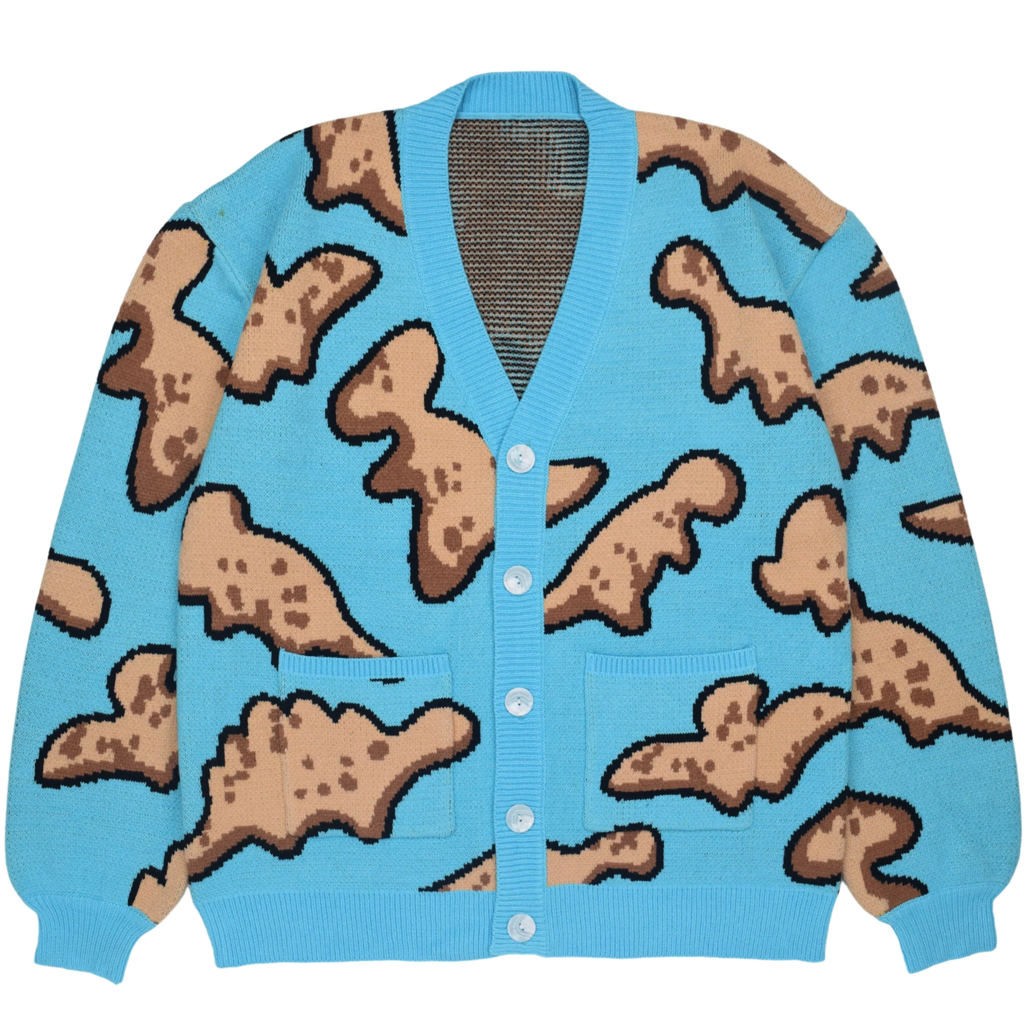 Dino Nuggets Cardigan - FASHION