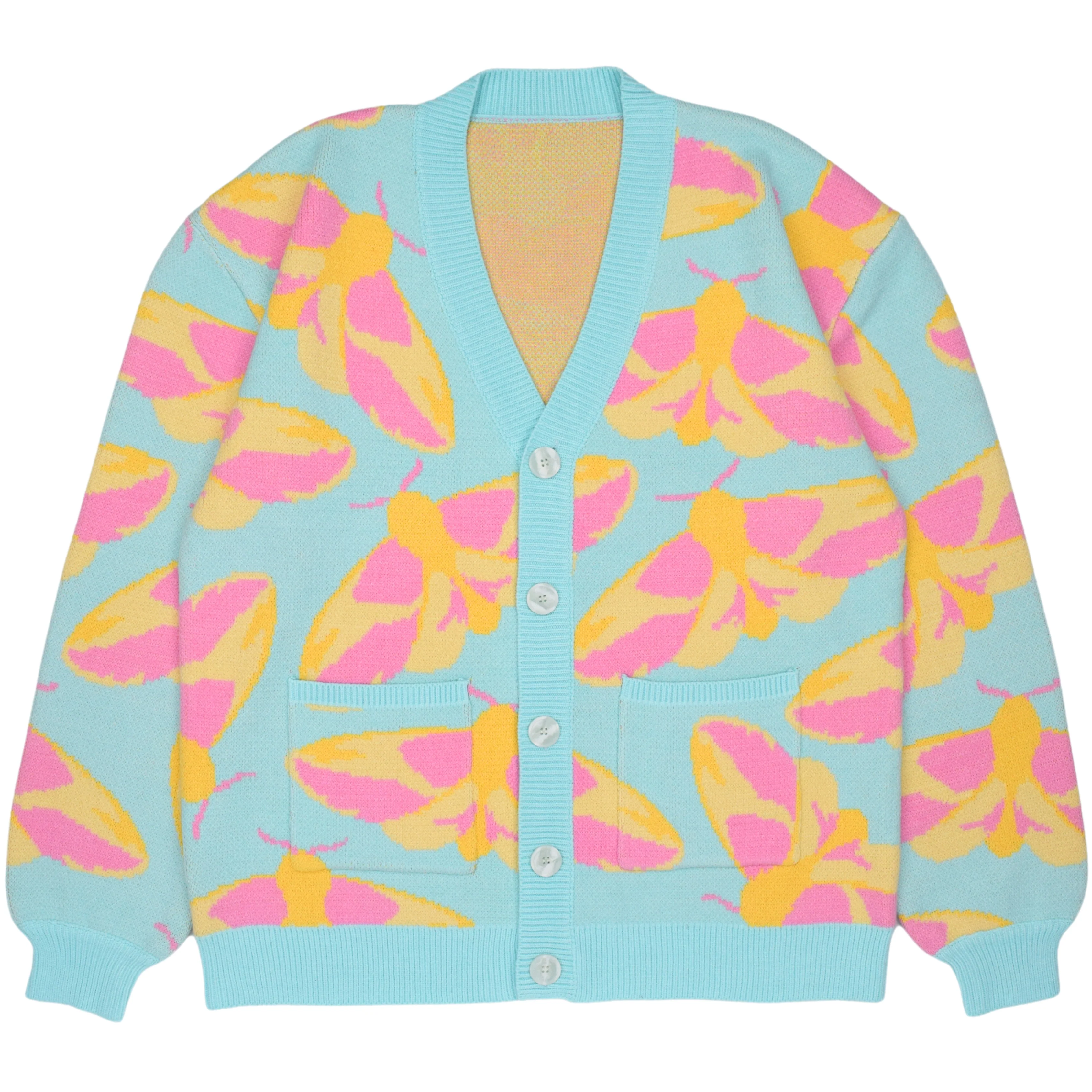 Rosy Maple Moth Cardigan - FASHION