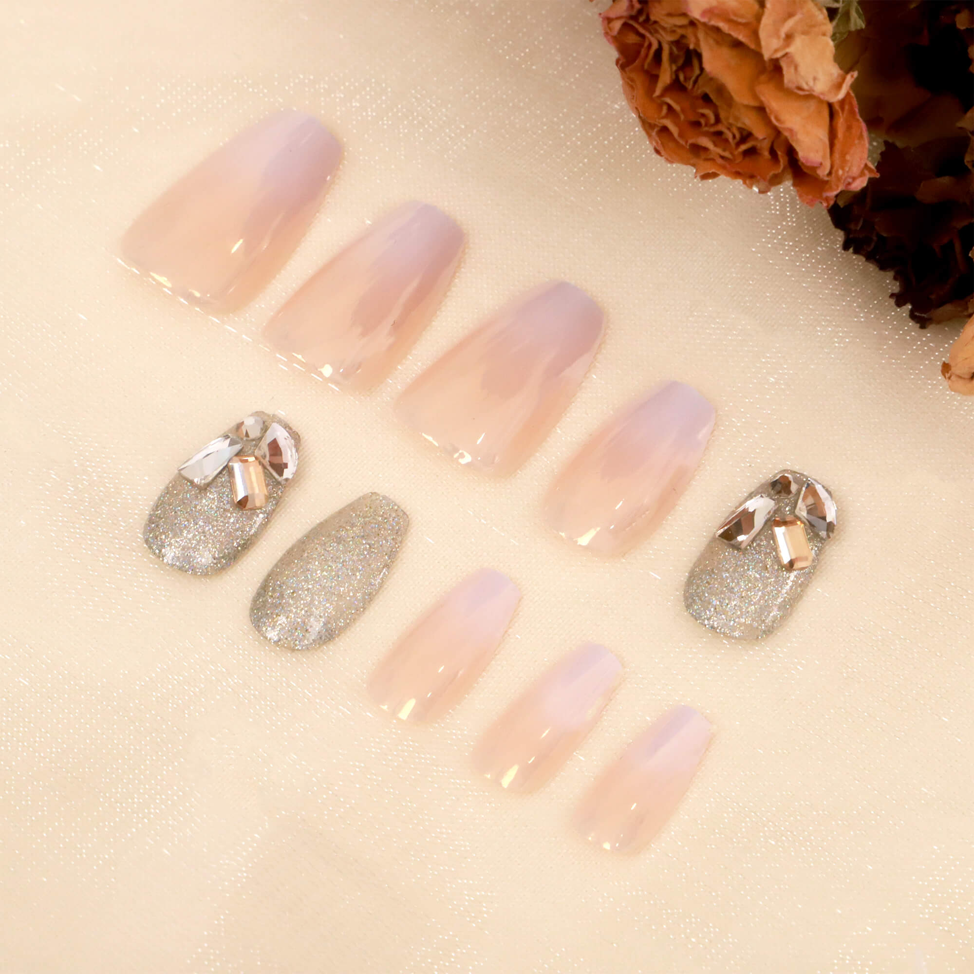 Nail Tips - Diamond Fragment - FASHION