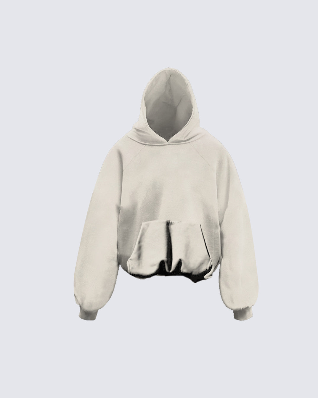 Raglan Sleeve Loose Hoodies - FASHION