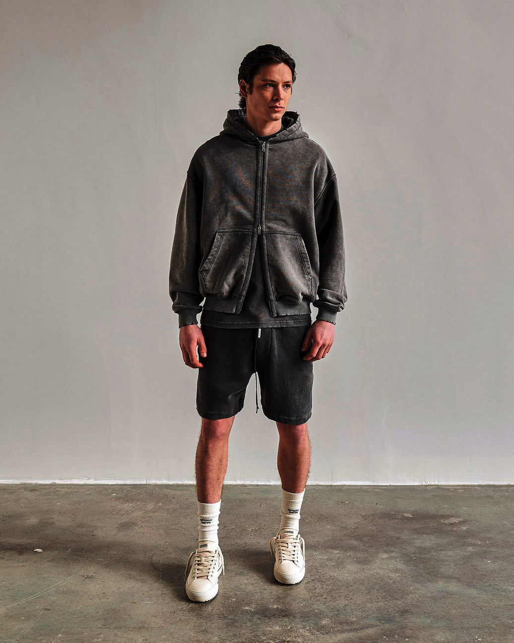 Zipped Pocket Hoodie - FASHION